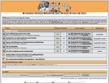 Tablet Screenshot of agenda-leben.de